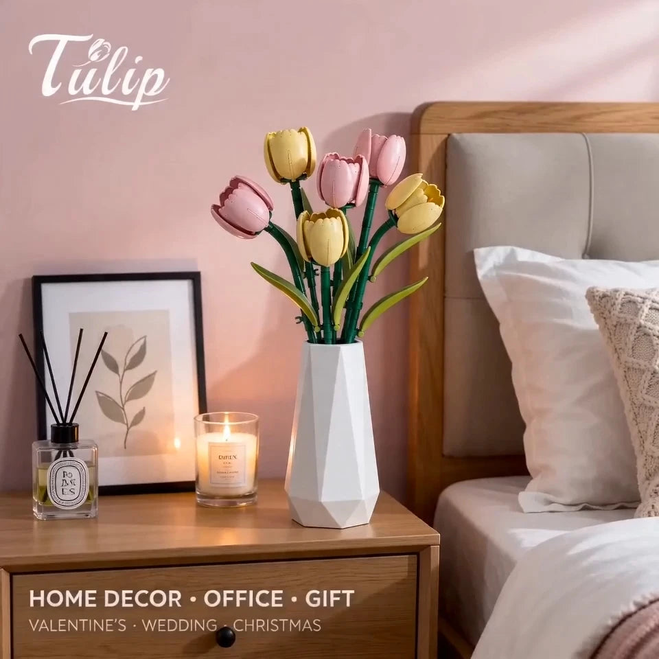 Kit fleur à construire DIY – 186 pièces