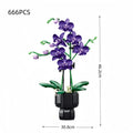 Kit fleur à construire DIY – Orchidée 666 pièces